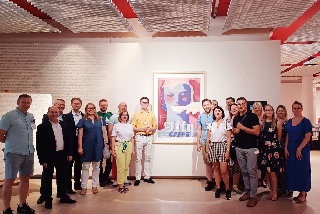 Wizyta studyjna w firmie podczas Internationa Study Tour