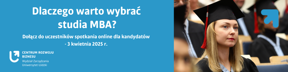 grafika ze zdjęciem absolwentki MBA